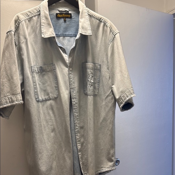 Drew House Light Blue Denim Shirt XL - Picture 1 of 4